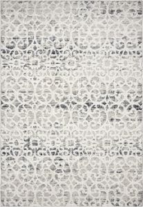 Mazovia Teppich Beige Modern Geometrisch - Wohnzimmer, Schlafzimmer, Esszimmer, Büro - Mittelhaarig - Rechteckig - Abstrakt Vintage Weich - 160x220 cm