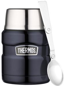 Speisegefäß "Stainless King" von Thermos, blue 0,47 Liter