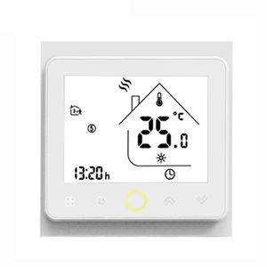 Smart Thermostat Intellight Temperaturregler 5A Wasser Fussbodenheizung fuer zu Hause Kein Wi-Fi - Weiss