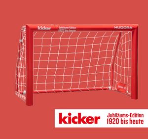 HUDORA Fußballtor Expert 120 "Kicker-Edition"