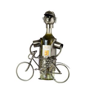 GILDE Sonstiges Tischzubehör Flaschenhalter Fahrrad  H. 28 cm,65153