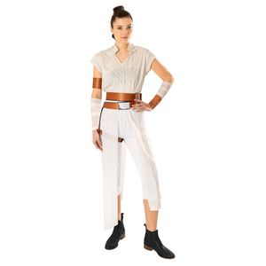 Star Wars: The Rise of Skywalker - Kostým "" ""Rey"" - Pánske/ženské Unisex BN4849 (M) (White)