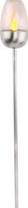 F-H-S Gartenfackel Solar Edelstahl ø8,5cm H110cm
