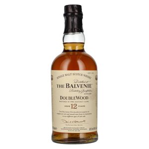 The Balvenie 12 Jahre Old Double Wood Single Malt Scotch Whisky in Geschenkpackung | 40 % vol | 0,7 l