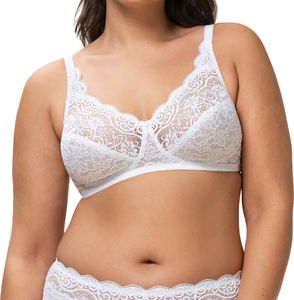 Triumph Amourette 300 N BH ohne Bügel Cups aus zarter, formender Spitze, Maximale Bewegungsfreiheit, Ohne Bügel und Polsterung Triumph Amourette 300 N BH ohne Bügel Cups aus zarter, formender Spitze, Maximale Bewegungsfreiheit, Ohne Bügel und Polsterung