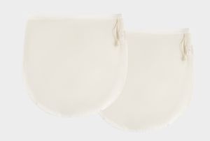 Susable® Nussmilchbeutel-Käsetuch-Passiertuch | U-Form – für vegane Nussmilch & Mandelmilch | 2 Stück große Nussmilch 100% Biobaumwolle