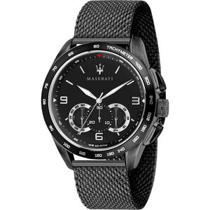 Maserati R8873612031 Pánske náramkové hodinky Chronograph Traguardo Black