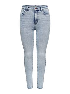 ONLY Damen Jeans Hose Skinny - OnlMila High-Waist Ankle Jeanshosen, Farbe:Blau, Jeans/Hosen Neu:32W / 34L