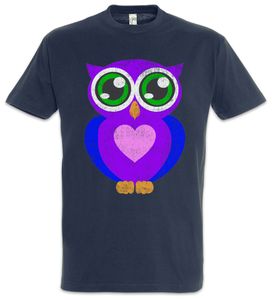 Urban Backwoods Comic Owl T-Shirt, Größe:3XL