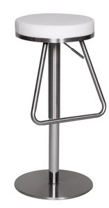 FineBuy Barhocker Edelstahl Design Barstuhl Tresenstuhl Modern Bistrohocker