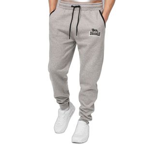 Herren Jogginghose normale Passform TWO TONES Marl Grey L Lonsdale