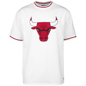 New Era NBA Chicago Bulls Mesh Team Logo T-Shirt Herren schwarz / rot M