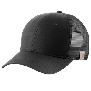 Carhartt Force Rugged Professional Series Trucker Kappe (Black,One Size)