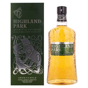 Highland Park Spirit of the Bear Orkney Single Malt Scotch Whisky 1,0l, alc. 40 Vol.-%