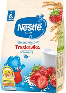 Nestlé Erdbeer-Milch-Reis-Brei für Kleinkinder 6 Monate 230 G Nestlé Erdbeer-Milch-Reis-Brei für Kleinkinder 6 Monate 230 G