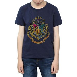 Harry Potter - T-Shirt für Jungen BI1128 (152-158) (Marineblau)
