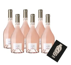 Rose Wein Set - 6x Alie Frescobaldi Rosé 750ml (12,5% Vol)- [Enthält Sulfite]