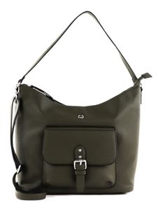 GERRY WEBER Schultertasche Umhängetasche La Paloma Hobo Forest Night grün