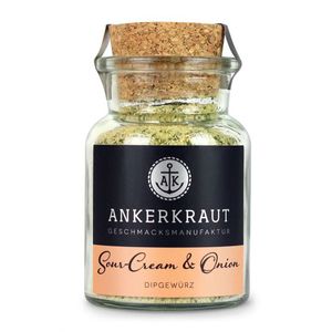 Ankerkraut Sour Cream and Onion Gewürzmischung im Korkenglas 90g