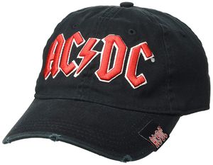 ACDC | Damen/Herren - Baseball Cap | Used Look | Strapback | OSFM - One Size