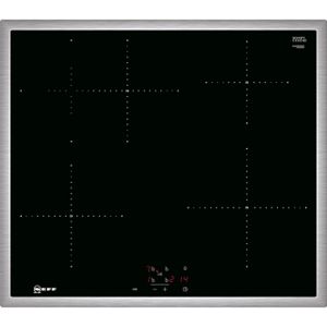 Neff M46BR60N0, N 50, Induktionskochfeld, 60 cm, herdgesteuert, Schwarz, Mit Rahmen aufliegend