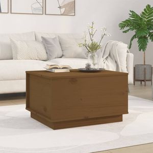 Maison Exclusive Konferenční stolek medově hnědý 60x50x35 cm masivní borovice