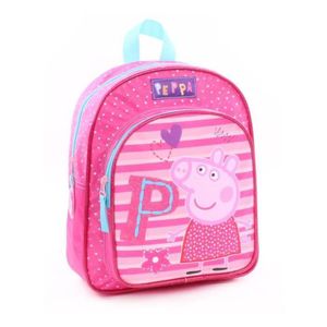 rucksack Peppa Pigmädchen 31 x 25 x 9 fuchsia