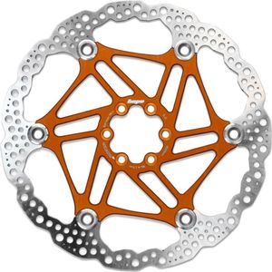 Brzdový kotúč Hope 203 mm 6 skrutiek plávajúci oranžový