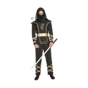 Verkleidung für Erwachsene My Other Me Schwarz Ninja Größe: XS