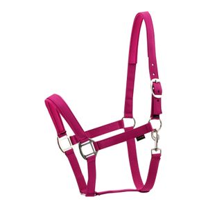 Horse Guard Nylonhalfter für Pferde - pink - Shetty