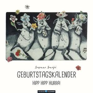 HIPP HIPP HURRA! Immerwährender Geburtstags- und Tischkalender