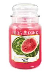 Price's Candles - Duftkerze im großem Glas 630 g - Verschiedene Duftsorten Melon