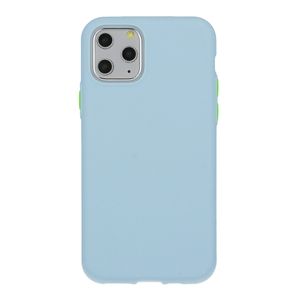 Puzdro Solid Frame TPU pre Motorola Moto G8 Power Lite -Tyrkysová KP25320
