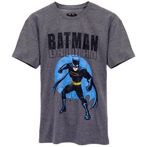 Batman - T-Shirt für Herren NS6791 (XL) (Grau/Blau)
