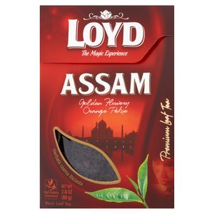 Čierny listový čaj Loyd Assam 80 G