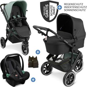 ABC Design 3in1 Kinderwagen-Set Salsa Run - Babywanne, OneSize ABC Design 3in1 Kinderwagen-Set Salsa Run - Babywanne, OneSize