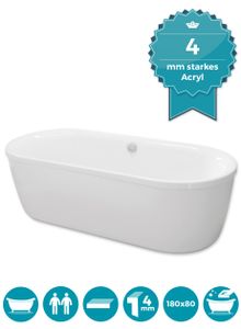 Wanne freistehend - Der absolute Favorit unserer Produkttester