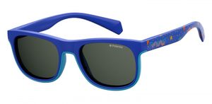 sluneční brýle 8035/Spjp/M9 junior modré s šedými skly