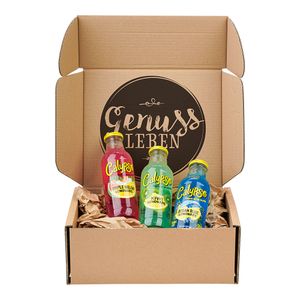 Genussleben Box mit Calypso Limonade 3er Mix 1419ml
