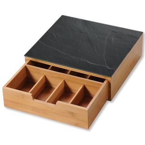 KESPER Teebox- / Kapselspender-Box mit Schublade 58951