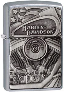 ZIPPO ® Feuerzeug 60002815 Harley Davidson Emblem Trick