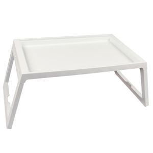 KLIPSK Weißer zusammenklappbarer Tabletttisch-Serviertisch IKEA