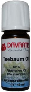 Davartis - Teebaumöl, ätherisches Teebaum Öl, Melaleuca alternifolia - 10ml