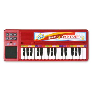 Bontempi E-Keyboard mit 32 Tasten Rot
