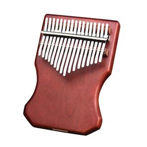 17-Tasten Holz Finger Kalimba Mbira Daumen Klavier Musikinstrument Kinder Geschenk-Dünne Taille