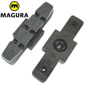 Magura Bremsbeläge für unbeschichtet Felgen Hs11 HS22 HS33 Evo Standard Schwarz (1 Paar)