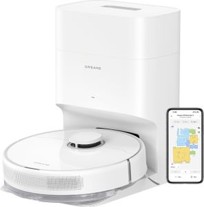 DREAME D10 Plus Gen 2 Saugroboter mit Wischfunktion, Automatischer Staubentleerung, 6000 Pa, LiDAR-Navigation, 285-Minuten-Akku