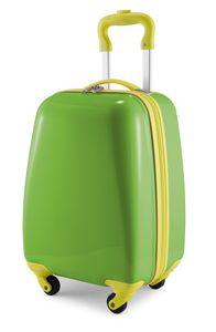 HAUPTSTADTKOFFER - For Kids - Dětské zavazadlo, dětský kufr, dětský vozík, příruční zavazadlo, 24 litrů, jablkově zelený