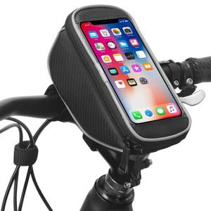 Universal Fahrrad Halterung für Smartphone wetterfest Handy Tasche Bike Halter