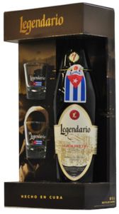 Legendario Elixir de Cuba + 2 poháre 34% 0,7l (darčekové balenie 2 poháre)